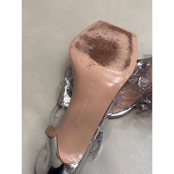 Gianvito Rossi Crystal Fever 85mm sandals in Transparent 36 Womens High Heels - Picture 11 of 15